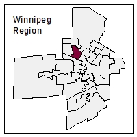 Map of electoral division