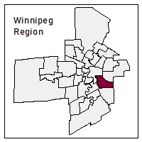 Map of electoral division