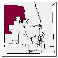 Map of electoral division